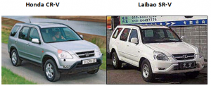 China design patents - Honda CR-V